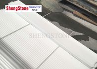 Γυαλίζοντας έξοχο άσπρο νανο Countertop γυαλιού όξινο SGS αντίστασης πιστοποιητικό