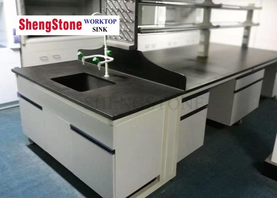 Black Laboratory Grade Phenolic Resin Worktop Durable 3000*1500 Mm Size