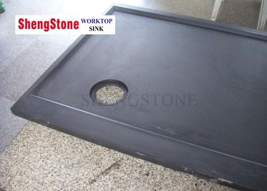 Προσαρμόζοντας μαύρα Countertops εποξικής ρητίνης χρώματος, μορφωματικά εργαστηριακά έπιπλα