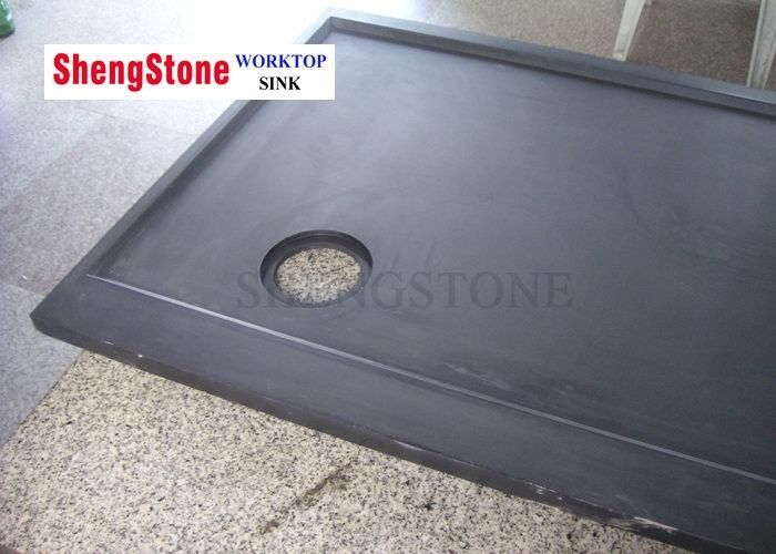 Προσαρμόζοντας μαύρα Countertops εποξικής ρητίνης χρώματος, μορφωματικά εργαστηριακά έπιπλα